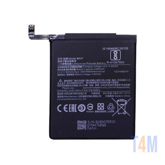 Battery Xiaomi Redmi 6/6A BN37